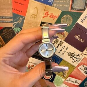 Guess Silver and Black Watch